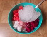 Foto langkah ke 3 dari resep Es Campur Merah Putih.