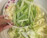 芹香高麗菜的食譜步驟1照片