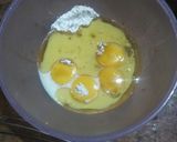 A picture of step 2 of Anti-Gravity Cake (cotton sponge cake).