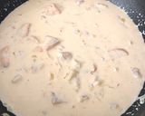 Foto del paso 7 de la receta: Pasta “Nero dí sepia” con Salmon y Gambas