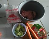 Foto langkah ke 1 dari resep Bakso Ayam wortel.