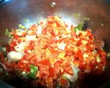 Foto del paso 9 de la receta Guiso de patata y guisante con chorizo y bacon ahumado