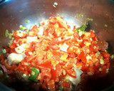Foto del paso 9 de la receta: Guiso de patata y guisante con chorizo y bacon ahumado