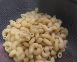 A picture of step 2 of Cold Elbow Macaroni Salad.