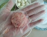 Hình bước làm 2 của món Trứng cút bọc cốm xanh