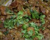 A picture of step 6 of Mutton pepper masala.