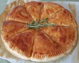 A picture of step 4 of Stuffed Puff Pastry with Ham and Mild Provola Cheese.