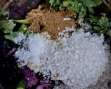A picture of step 2 of Jamun Chutney.