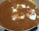 A picture of step 6 of Makhana Masala Curry.