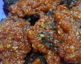 Foto langkah ke 2 dari resep Dendeng Kering Balado.