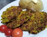 Foto del paso 7 de la receta: Hamburguesa de lentejas al curry! 🍽️
