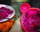 Foto langkah ke 2 dari resep Oseng Kulit Buah Naga.