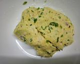 A picture of step 2 of Mint Paratha.