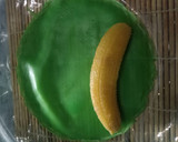 Foto langkah ke 4 dari resep Es Pisang Ijo kulit dadar | wajan kwalik.