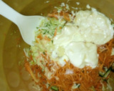 A picture of step 1 of Simple coleslaw.
