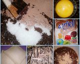 Foto langkah ke 1 dari resep Puding Brownies Endesss.