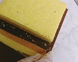 Foto langkah ke 9 dari resep Mini Blackforest moka roll cake.