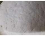 A picture of step 4 of Egg Pizza (without oven).