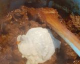 A picture of step 6 of Beef Qorma.