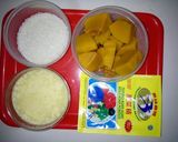Foto langkah ke 1 dari resep 14. Puding Kabuca Hijau.