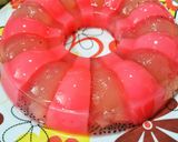 Foto langkah ke 5 dari resep Puding leci selasih.