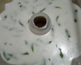 Foto langkah ke 3 dari resep Puding Labu Tiga Lapis (labu, cendol/dawet, pandan).