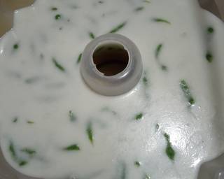 Puding Labu Tiga Lapis (labu, cendol/dawet, pandan) - Step 3