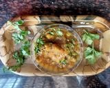 A picture of step 5 of Shakarkand-Matar ki sabzi.