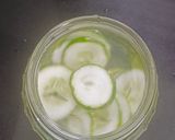 A picture of step 2 of 🥒 Cucumber Lemon Mint Infused Water 🍋💧.