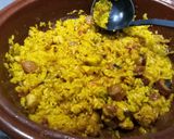 Foto del paso 4 de la receta: Arròs caldós amb músculs, pollastre i Frankfurt