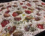 A picture of step 6 of Apulian Focaccia with Sourdough Starter.