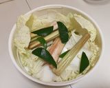 รูปขั้นตอนการทำที่ 1 ของ ปลากะพงแดงนึ่งสมุนไพร