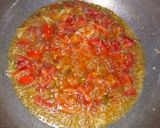 A picture of step 3 of Spicy Aloo gobhi.
