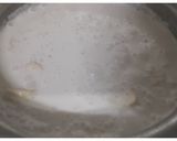 A picture of step 3 of Banana in Coconut Milk.