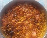 Foto del paso 4 de la receta: Arroz con setas y pollo😋🐔🍄🍗🥘🍷