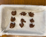 Foto del paso 1 de la receta: Cookies rellenas de Nutella en Airfryer (Halloween)
