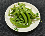 甜豆蝦仁炒蛋(簡單料理）的食譜步驟6照片