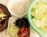 Hình bước làm 1 của món Miến xào chay ngon