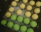 Foto langkah ke 3 dari resep Bola ubi cilembu silverqueen dan mozarella / cemilan manis.