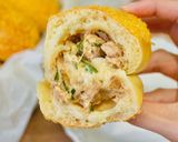 【COOKING BUBU】超香脆 香蔥金槍魚起司麵包｜Tuna Cheese Bread｜ツナとネギのチーズパン的食譜步驟6照片