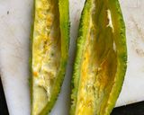 A picture of step 2 of Karele Salad or Bitter Gourd Salad.