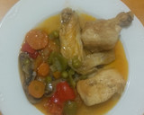 Foto del paso 8 de la receta: Pollo con verdura guisado