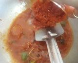 A picture of step 3 of Paneer chilli.