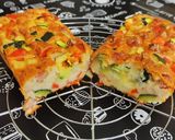 Une image de l'étape 6 de 🍴Cake poivron, courgettes, jambon !! 🍴.