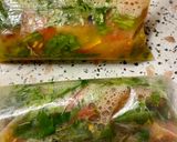 Omelette in resealable freezer bags 😎🥚💼 রেসিপির ধাপ 3 ছবি
