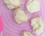 Foto langkah ke 5 dari resep Mexican Bun a.k.a Roti Boy (Roti "O") tanpa telur oven tangkring.