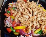A picture of step 4 of Syrian Chicken Shawarma Fatteh.