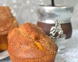 Foto del paso 4 de la receta: Muffins integrales con durazno en air fryer🧉
