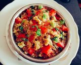 A picture of step 5 of Healthy tasty Barnyard and pearl millet vegetable rice.