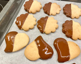 Foto del paso 9 de la receta: Galletas con mantequilla y chocolate “sin gluten”
